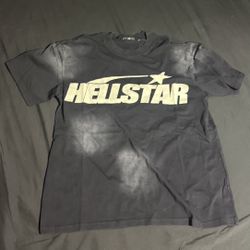 Medium Black Hellstar Tee 