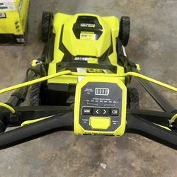 New Ryobi Cordless Battery Walk Behind Self-Propelled 21 inch  Lawn Mower 