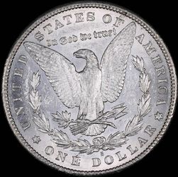 1890 S MORGAN SILVER DOLLAR COIN GEM BU UNC MS++