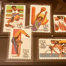 Vintage Stamps US Olimpic Games 1984 