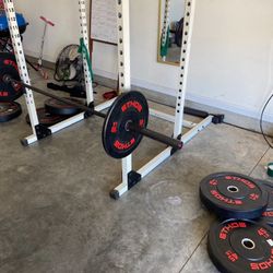 750 OBO Ethos Full Weight Setup Rack, Weights, & Bench