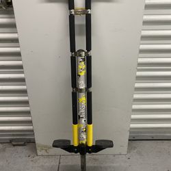 Airzone Bravo Sports Yellow and Black Pogo Stick