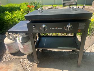 Blackstone grill kit with propane