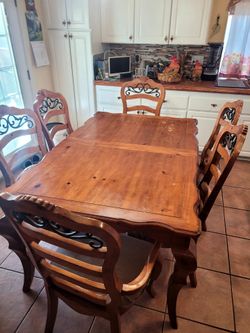 Table and chairs