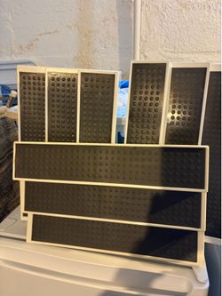 Moving tons of storage, shelf organizers, over the door hooks, baskets, tubs etc