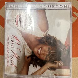Whitney Houston • One Wish • The Holiday Album CD 2003 Arista Records •• NEW ••