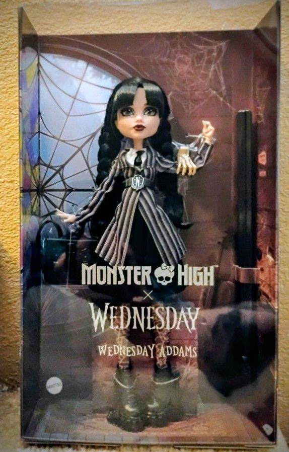 Brand New Wednesday Monster High Doll