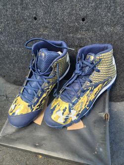 Under Armour Men's Deception Baseball Or Softball Cleats Size 11