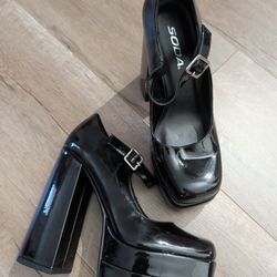 So 7 Block Heel Brand Bew