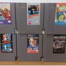 Nintendo NES Games (Prices In Description)