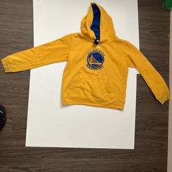 Vintage Adidas Golden State Warrior’s Hoodie Kid’s Medium 