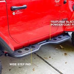 Barricade HD Rocker Steps For Wrangler