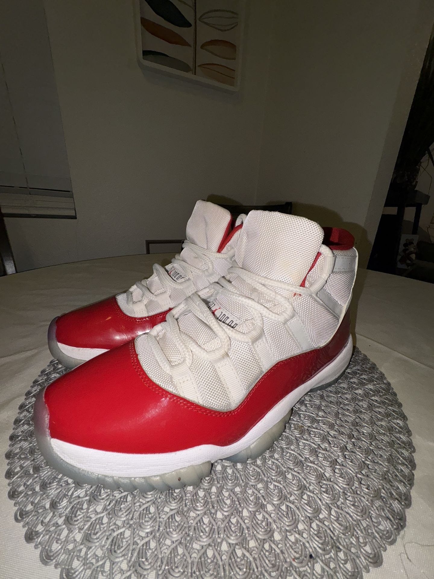 Used Jordan 11 Cherry Size 9.5 No Box
