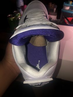 Metallic purple 4’s