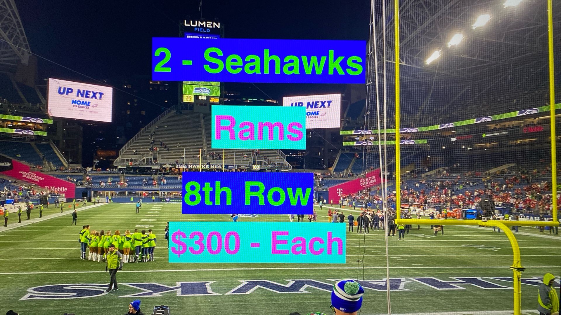 Seahawks Rams Tickets