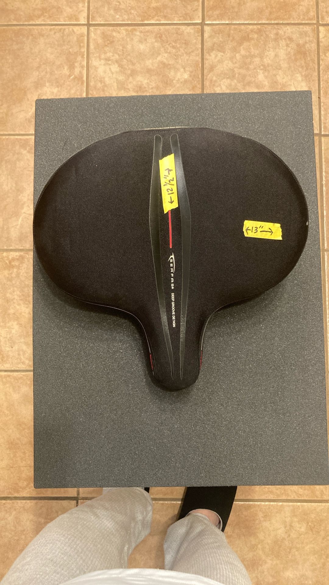 Bicycle Seat-Serfas Extra Large