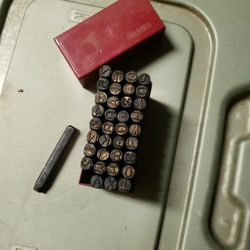 Steel Punches A-Z, 0-9 Tools