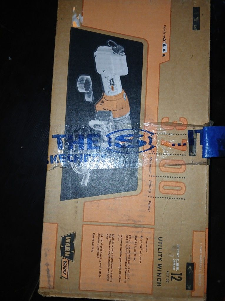 Warn Winch #3700 New In Box
