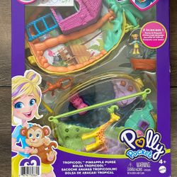 Polly Pocket Tropical Pineapple Purse -  NIB