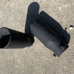 Matte Black Exhaust Tips