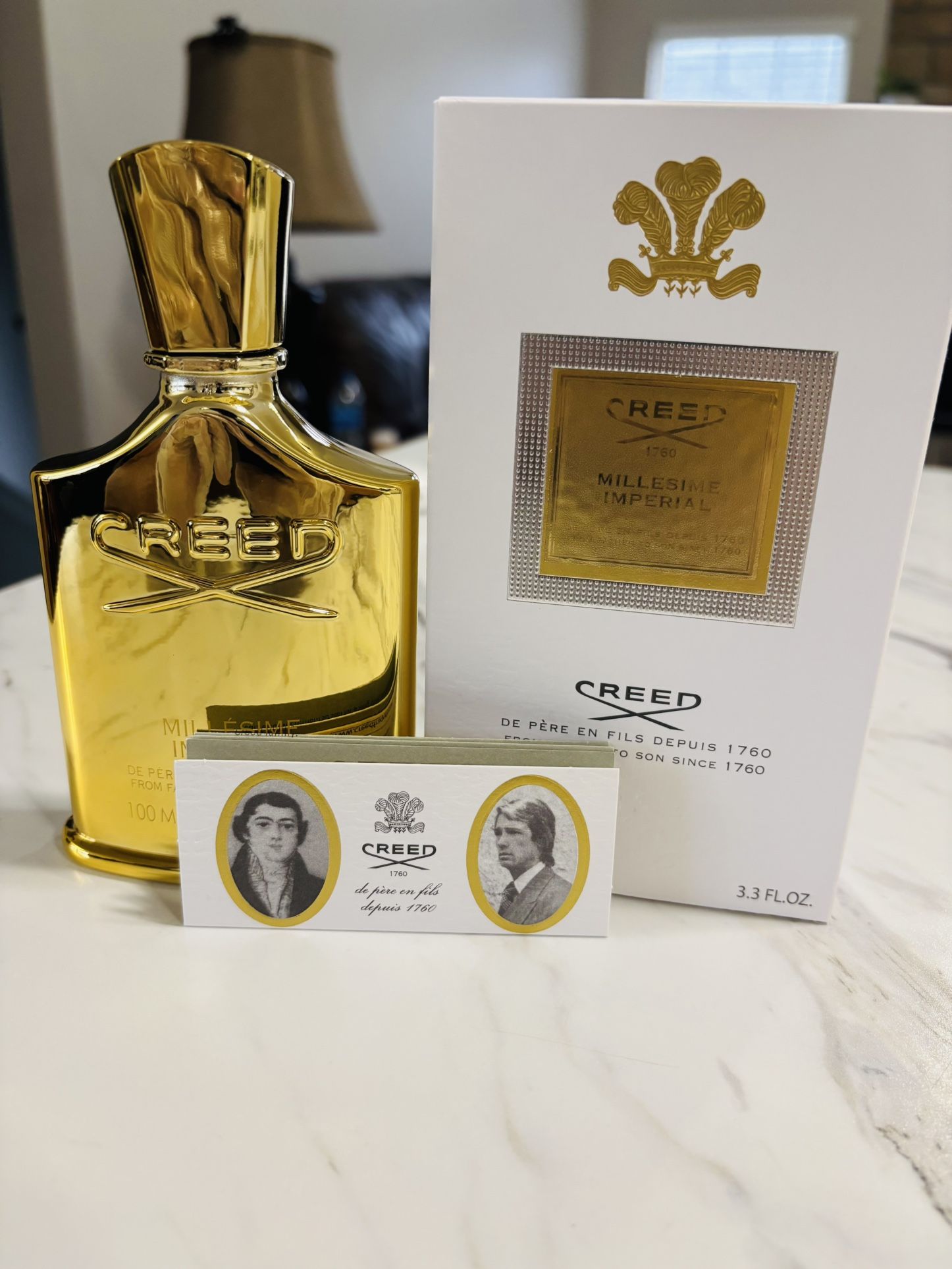 ✨ Creed MILLESIME IMPERIAL – 100ML 👑 Iconic Luxury Cologne (Gold Bottle)