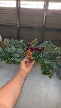 Christmas greenery
