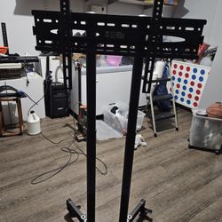 Rolling TV Stand