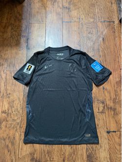 Norway 2026 World Cup Away Black Jersey Player Version Size L + WC Patch