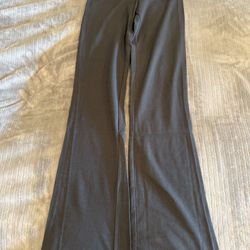 SKIMS Cotton Jersey Foldover Pants SOOT color EXTRA SMALL BRAND NEW