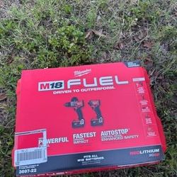 Milwaukee M18 Fuel Impact & Hammer Drill