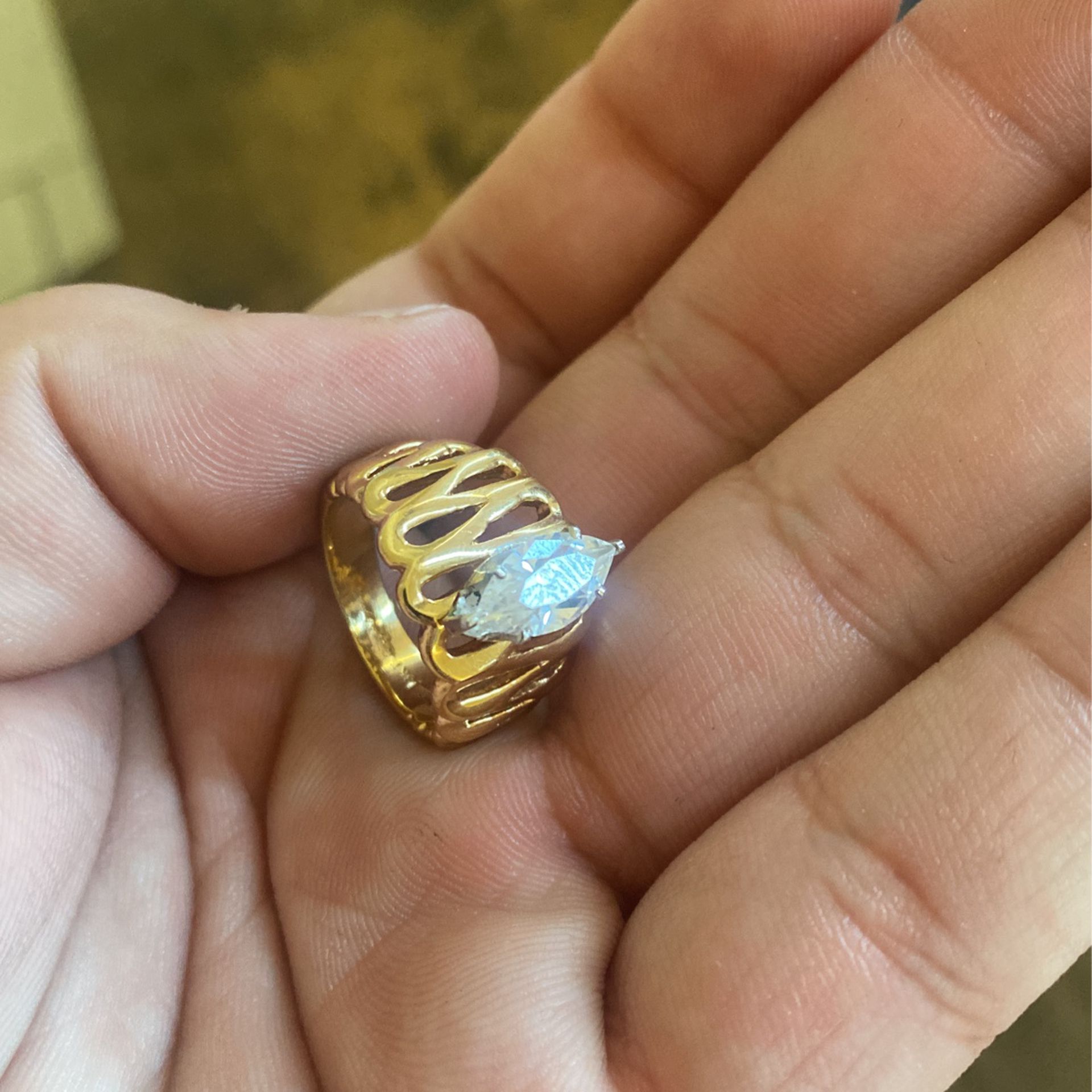 18kt Gold Plated Ring