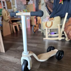 Kinderfeets Wooden Child Scooter Used 