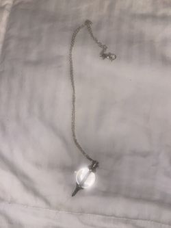 Clear Quartz Pendulum 