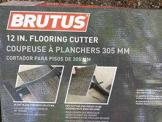 Brutus 12" Flooring Cutter