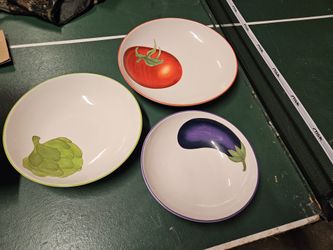 3 Serving Dishes