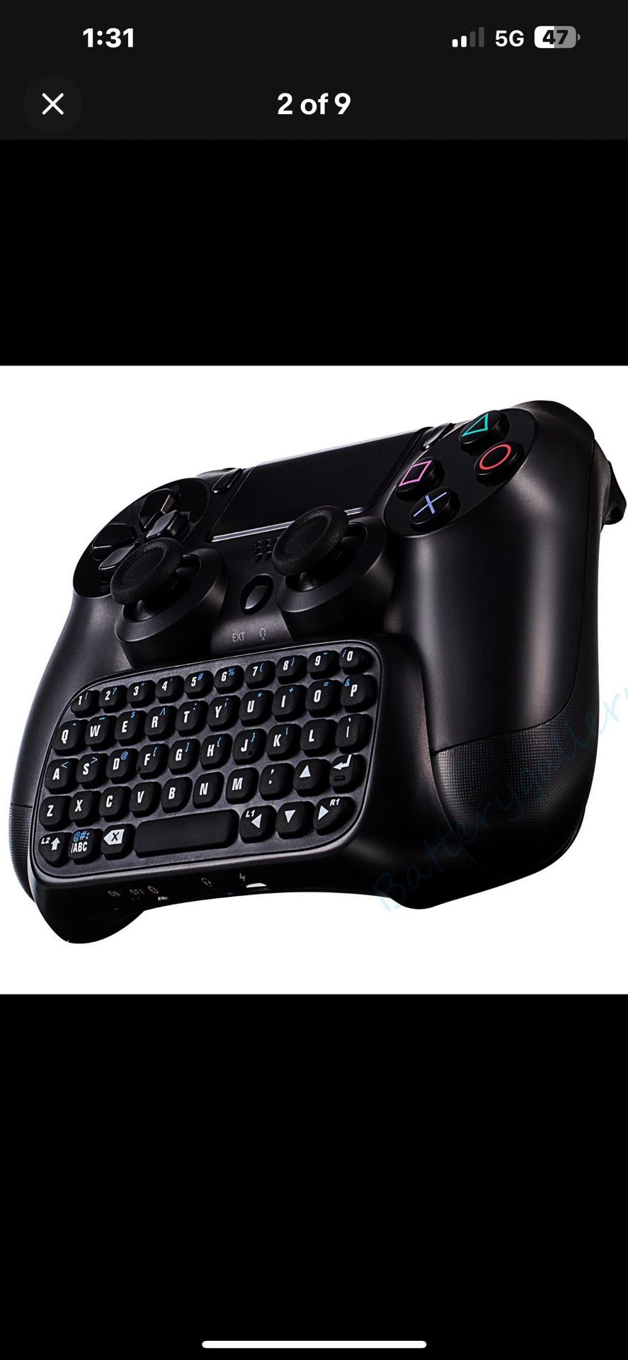 Mini Bluetooth Wireless Keyboard For Sony PS4 PlayStation 4 Accessory Controller