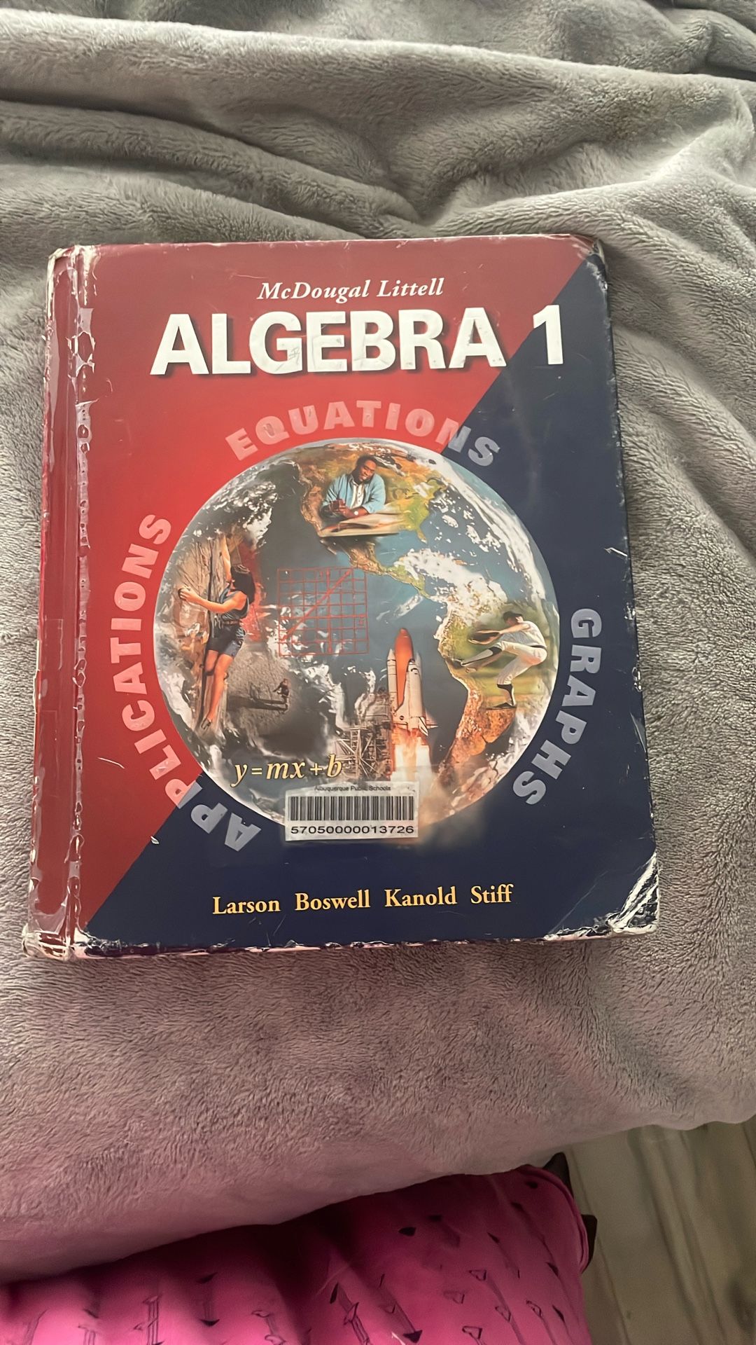 Algebra Book $1.