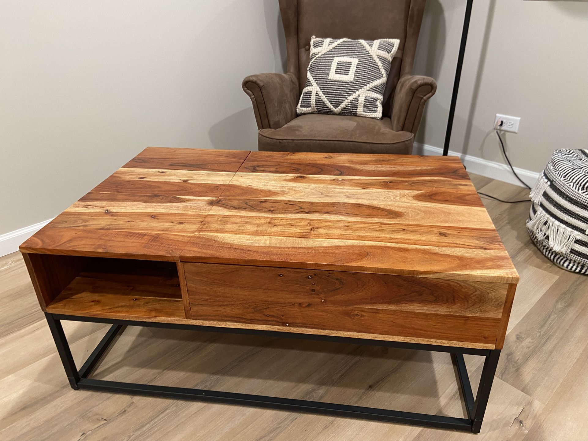 Mango Wood Coffee Table - Solid Wood