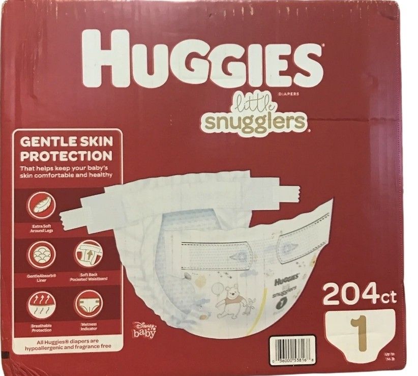 Diapers Huggies Size 1 $40