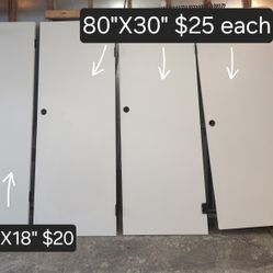 Flat Planel Interior Doors W/Casings