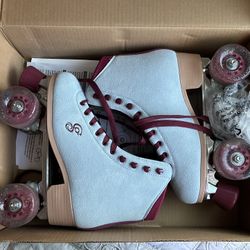 Candi Grl Carlin Quad Roller Skates - Size 9 W - Like New