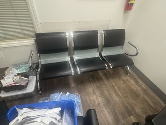 Office supplies- desks/chairs/bench/bookshelves must go