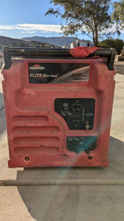 Briggs& Stratton Elite Series 2000 W Generator