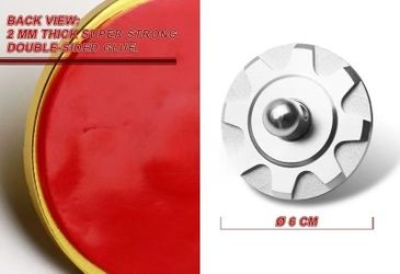 Brand New Universal Aluminum JDM Hardware Bonnet Racing Hood Pin Lock Appearance Silver