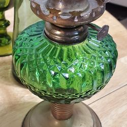 Vintage Hurricane Lamp