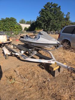 Double jet ski trailer