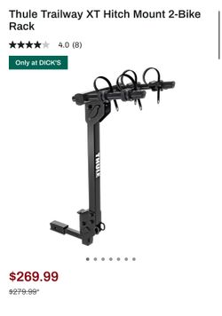 *NEW* Thule Trailway XT Hitch Mount 2-Bike Rack