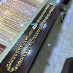 10k Gold Chino Chain