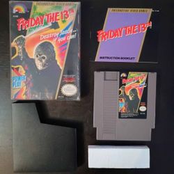 Nintendo Nes Friday The 13th