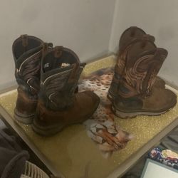 Ariat And Justin Work Boots